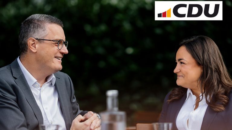 Catarina dos Santos-Wintz und Dr. Tim Grüttemeier sollen auch 2025 wieder für die CDU antreten